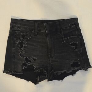 American Eagle Distressed Jean Shorts